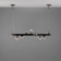 Suspension moderne linéaire pour ilôt Design Moriarty 9 Lumières