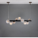 Suspension moderne linéaire pour ilôt Design Moriarty 9 Lumières