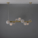 Suspension moderne linéaire pour ilôt Design Moriarty 9 Lumières