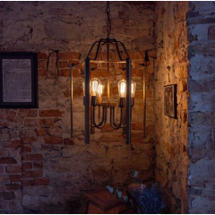 Suspension lanterne d'intérieur Design Portroe
