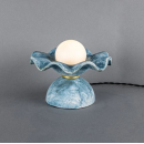 Lampe de table en céramique Design Rivale Bleu Terre