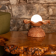 Lampe de table en céramique Design Rivale Red Iron