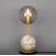 Lampe de table en céramique Marbrée Design Zapp