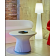 Table basse lumineuse design Capri 40