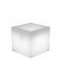 Jardinière couleur ou lumineuse solaire Design Cube Narciso