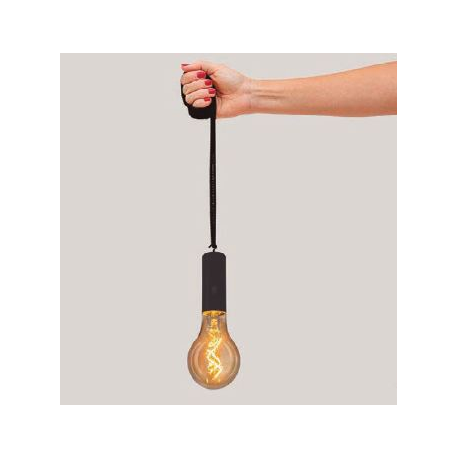 Suspension ampoule déco rechargeable à suspendre pour extérieur Design Edy