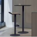 Tabouret de bar réglable et rotatif Design Ed Anthracite Moree