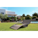 Bain de soleil flottant en polyéthylène Design Muse