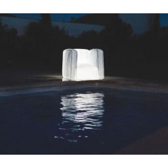 Fauteuil gonflable lumineux Design Biggy Loon