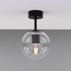 Plafonnier à globe de verre minimaliste Design Venice