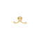Crochet double en laiton Design Lorrha