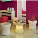 Table basse lumineuse solaire design Capri 40