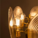 Lustre 9 Lumières en verre prismatique Design Portland