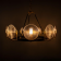 Lustre 9 Lumières en verre prismatique Design Portland