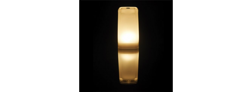 Centre de table lumineux multicolore rechargeable collection Murani