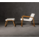 Pouf d'extérieur acier et polyéthylène Design Timeout