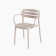 Fauteuil d'extérieur empilable en polyéthylène Design Croisette
