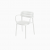 Fauteuil d'extérieur empilable en polyéthylène Design Croisette