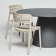 Fauteuil d'extérieur empilable en polyéthylène Design Croisette