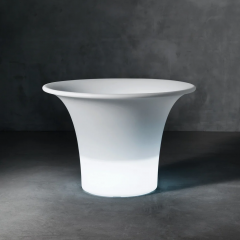 Grande Table d'extérieur lumineuse d'extérieur Design Cone Drink