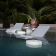 Table flottante de piscine Fleur de Lotus
