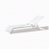 Bain de soleil transat en aluminium Design Lazy Lettino