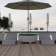 Table d'extérieur lumineuse en polyéthylène avec gazon synthétique Design Oasis