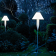 Lampadaire d'extérieur en acier et polyéthylène Design Bonheur
