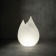 Lampe moderne d'extérieur en polyéthylène Design Flame