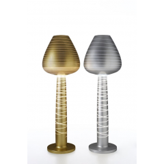 Lampadaire d'extérieur 208 cm en polyéthylène laqué Design Lady Mary IP65