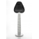 Lampadaire d'extérieur 208 cm en polyéthylène laqué Design Lady Mary IP65