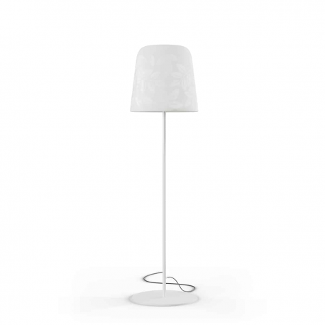 Lampadaire d'extérieur en acier et polyéthylène Design Odette