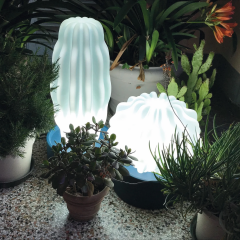 Cactus lumineux en polyéthylène Design Cactus