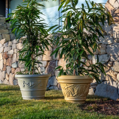 Pot à décors traditionnels italiens en polyéthylène Design Limoni