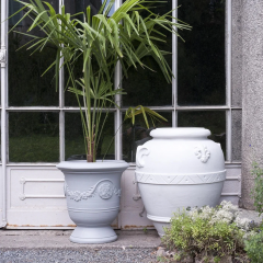 Pot à décors traditionnels italiens en polyéthylène Design Orcio