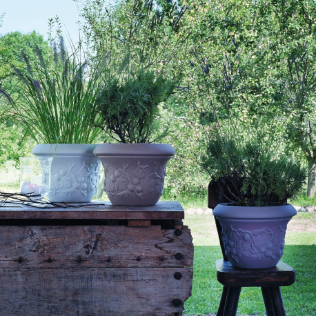 Pot à décors traditionnels italiens en polyéthylène Design Uva Spina