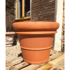 Pot à décors traditionnels italiens en polyéthylène Design Doppio Bordo