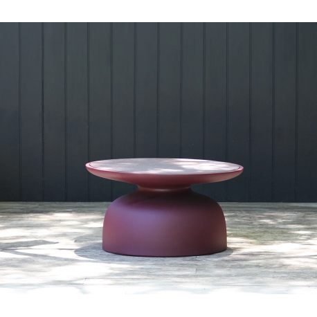 Table d'extérieur en polyéthylène recyclable Design Balzac