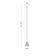 Suspension focalisable en aluminium massif Design Athena