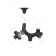 Suspension ADN Molécule 9 globes bis