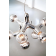 Suspension ADN Molécule 9 globes ter