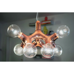 Suspension ADN Molécule 9 globes ter