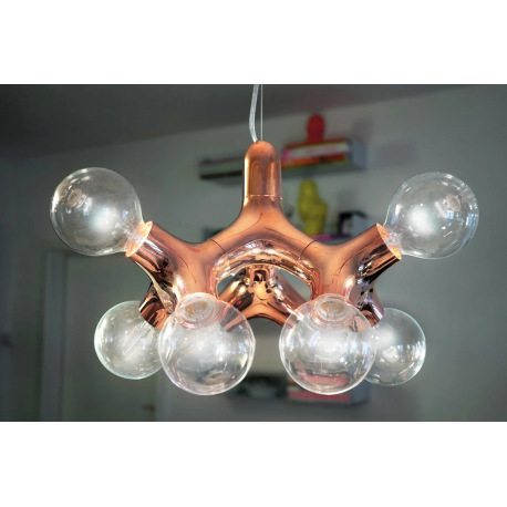 Suspension ADN Molécule 9 globes ter