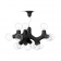 Suspension ADN Molécule 15 globes