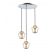 Suspension en aluminium avec abat-jour en verre Design Ethique