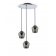 Suspension en aluminium avec abat-jour en verre Design Ethique