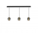 Suspension en aluminium avec abat-jour en verre Design Ethique