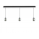 Suspension en aluminium avec abat-jour en verre Design Ethique