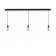 Suspension en aluminium avec abat-jour en verre Design Ethics PL