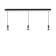 Suspension en aluminium avec abat-jour en verre Design Ethics PL
